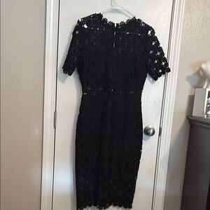 Lulu's Black Sheath Cocktail Dress